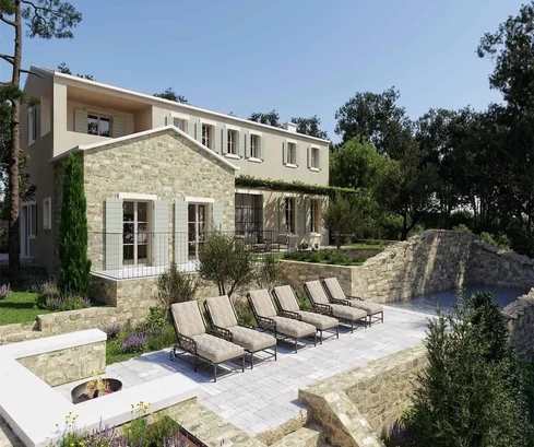 <p>Bellissima villa in pietra immersa nella natura, con vista sul mare, Brtonigla, ISTRIA</p>