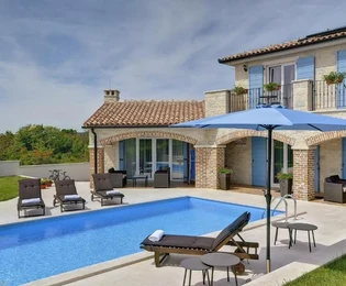 Medulin: Esclusive ville bifamiliari con vista mare mozzafiato