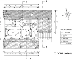 Istrie, Svetvinčenat – maison avec piscine en construction