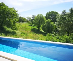 Istria, Svetvincenat: Moderná vila s vyhrievaným bazénom