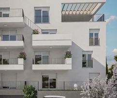 Čiovo, Okrug.G., appartement 2 pièces 95 m2, construction neuve, place de garage, cellier