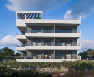 Seget D., 2-bedroom apartment 66 m2, in a new building, 1st floor, sea view,