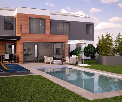 Nowoczesna willa zaprojektowana przez architekta na sprzedaż w Marčanie w Chorwacji