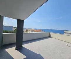 Kožino Penthouse mit privatem Zugang zum Meer