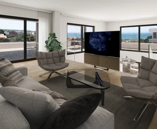 Penthouse avec terrasse sur le toit au bord de la mer - Croatie - Riviera de Zadar