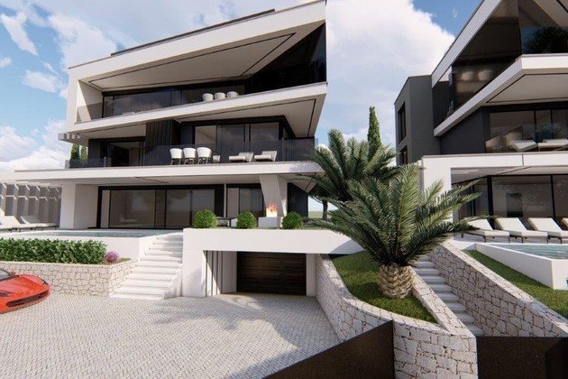 Dreizimmer-Penthouse mit Terrasse und Garage zu verkaufen in Kroatien