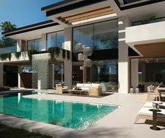 ID 204 / Luxusvillenprojekt in fußläufiger Entfernung von Puerto Banús