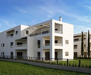 Istrie, Poreč – Moderní třípokojový byt na prodej poblíž pláže Materada