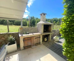 Apartment with garden and pool 300 m from the sea - Malinska!