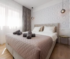 Twin villa with a pool for sale in Privlaka in Croatia