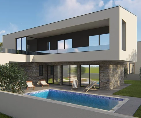 Casa tranquila con piscina en venta en Peruški, Croacia