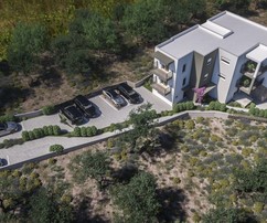 Modern apartmanok eladók Šibenikben, a tengerpart közelében