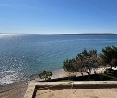 Three-bedroom apartment for sale in Mandre Pag just steps from the sea in Croatia