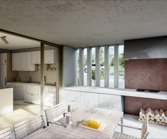 Modern villa medencével eladó Labinban Horvátországban