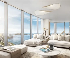 Stan s jednom spavaćom sobom Palm Jumeirah - Povišeni život u Palm Beach Tower 2