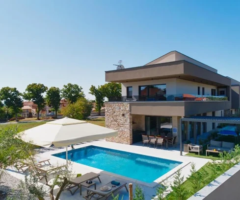 Istrie, Pula : Villa meublée moderne près de la ville