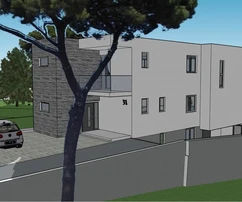 Modern villa medencével Okrugban eladó Horvátországban