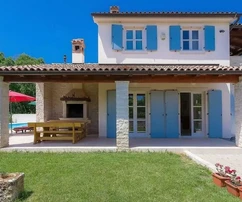 Marčana, Istrie: Výjimečná vila s bazénem na prodej