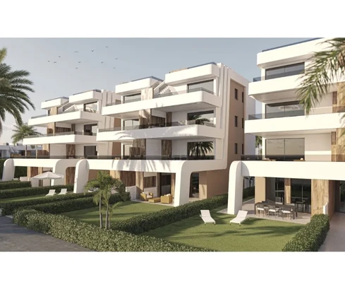 2 hálószobás földszinti lakás kerttel a Condado de Alhama golfüdülőben