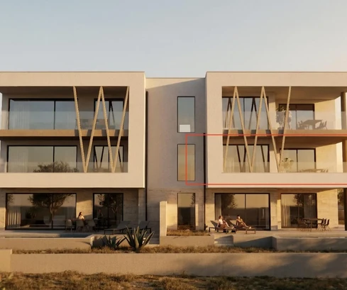 Tribunj, Adria Gyöngye 1, moderný dvojizbový apartmán s výhľadom na more