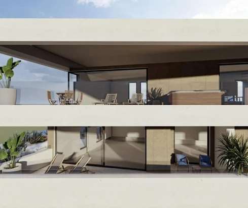 Okrugban panorámás penthouse eladó Horvátországban