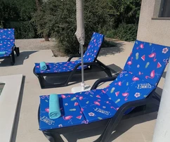 Istria, Poreč: Nowoczesny dom z basenem, widokiem na morze