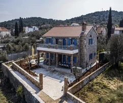 Casa in pietra nella regione di Zara, isola di Pasman
