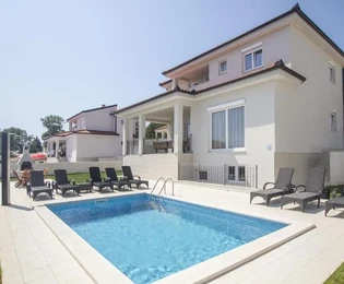 Fantastický dům u moře s bazénem, Istrie, Rabac