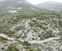 <p>Marina, Vrsine, działka rolna 7679 m2, 750 m od morza</p>