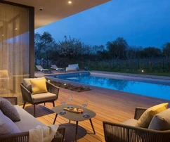 ISTRIA, VODNJAN - Elegancka willa na parterze w prywatnym otoczeniu