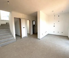 Istrien, Umag - Beeindruckendes neues Zuhause mit Dachterrasse und Meerblick in Strandnähe