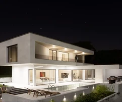 Luxusvilla mit Panoramablick zu verkaufen in Kroatien