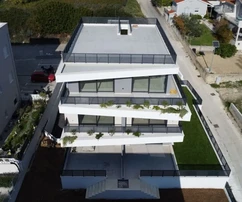 Trogir, luxury penthouse 160 m2, 2 garages, new building, sea view