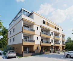 Penthouse à vendre à Tar avec vue sur la mer en Croatie