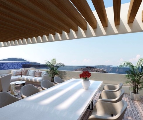 Appartamenti di lusso a Primošten con splendida vista sul mare