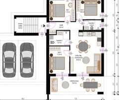 Zaton - Geräumige neu gebaute Wohnung, 104 m²