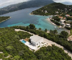 Casa recién construida en la isla de Korčula
