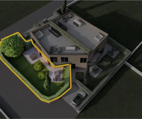 Istrie, Poreč – přízemní byt se zahradou