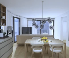 Istria, Rovinj, lujoso apartamento de dos dormitorios en la planta baja de un edificio nuevo con jardín, a 300 metros de la playa