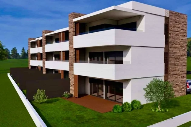 Istria, Savudrija: Nowoczesne domy nad morzem z widokiem