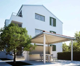 Šilo - Appartement moderne dans un nouveau lotissement à 100 m de la plage