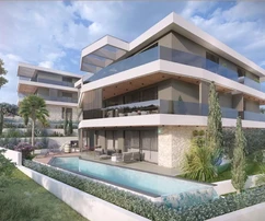 Luxusní projekt na prodej v Medulinu s výhledem na moře v Chorvatsku