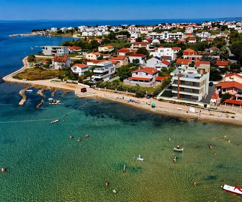 Apartman Privlaka Dalmácia (S3) - Első sor a tenger mellett