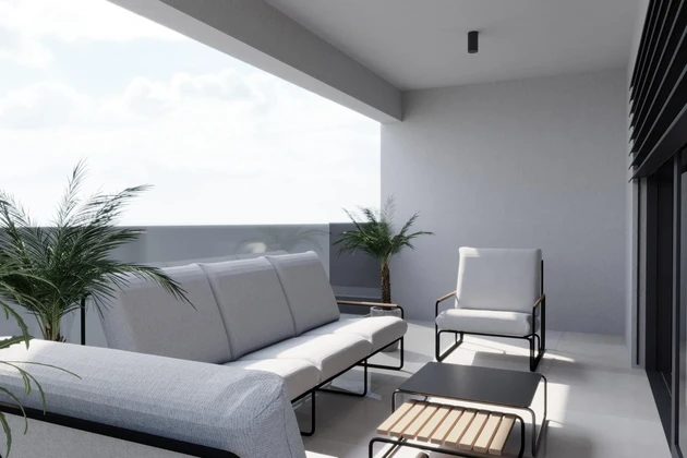 Penthouse Postirán tengerre néző panorámával eladó Horvátországban