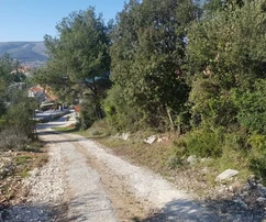 Трогир, Мишевац, участок под застройку 2836 м2, вид на море