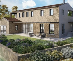 Villa avec vue panoramique à vendre à Brtonigla en Croatie