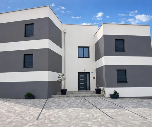 Pag, Šimuni, appartement de trois pièces avec vue sur la mer