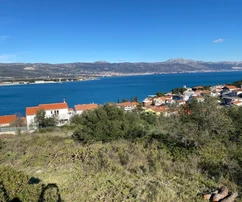 Trogir, Mastrnika, działka budowlana 3356 m2, widok na morze
