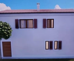 Fantastica casa con piscina e vista mare, Istria, Višnjan