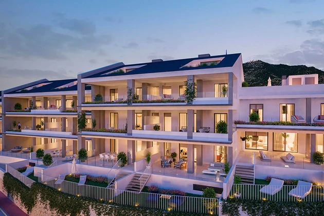 ID 277 / Nowe apartamenty w Benalmadena z widokiem na morze